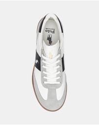 Polo Ralph Lauren - Heritage Aera Leather-Suede Sneakers - ICONIC EXCLUSIVE - Men's