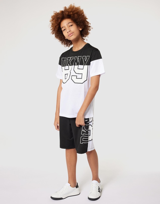 DKNY - Two Tone Logo Short Sleeve T-Shirt
