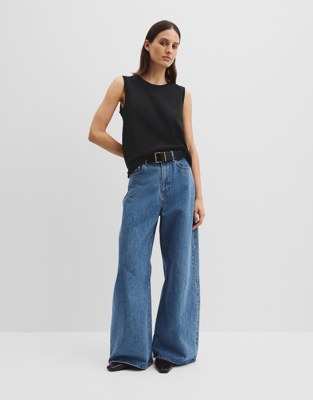 Country Road - Australian Cotton Relaxed Crew Tank