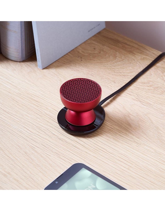 Lexon - Lexon Tamo Infinitely Pairable Bluetooth Speaker - Red