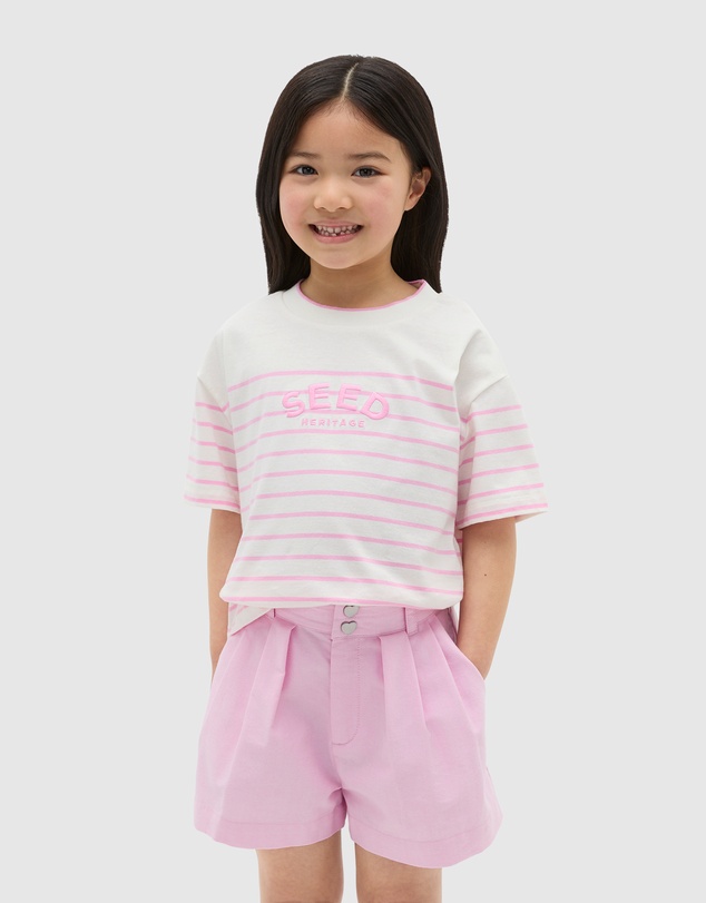 Seed Heritage - Crop Breton Stripe Tee