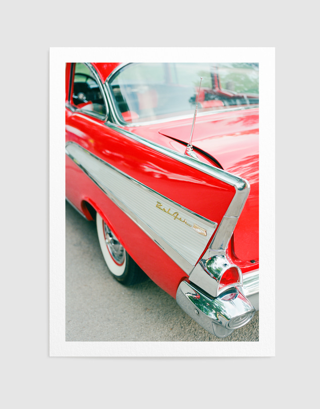 Olive et Oriel - Classic Car by Bethany Young Art Print