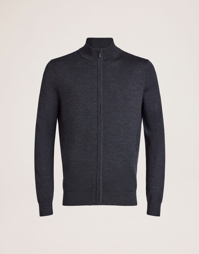 SABA - Franklin Merino Wool Knit Zip Through