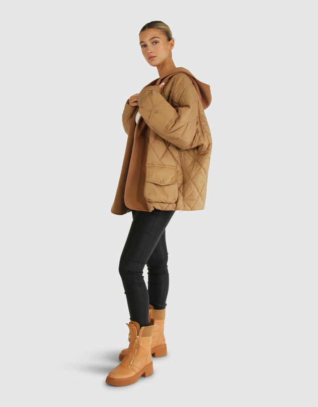Belle & Bloom - Only You Quilted Utility Jacket