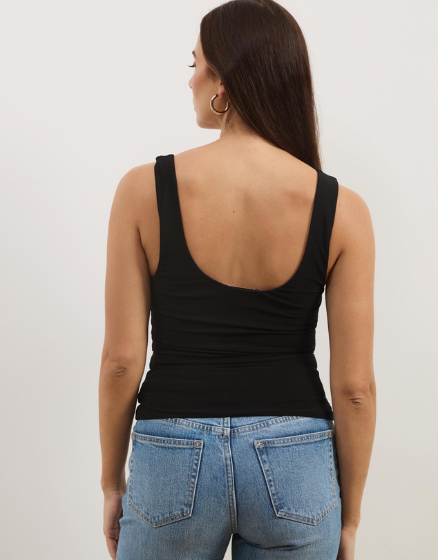 Atmos&Here - Skye Scoop Neck Mesh Tank