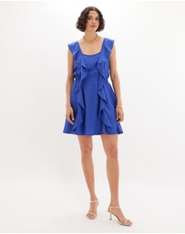 Amelius - Francis Ruffled Mini Dress