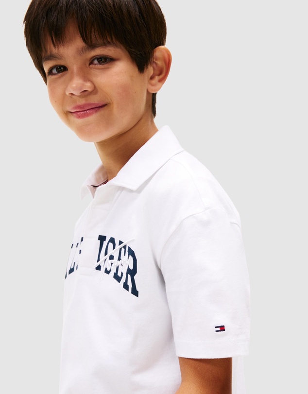 Tommy Hilfiger - Mixed Logo Regular Fit Polo Shirt - Kids
