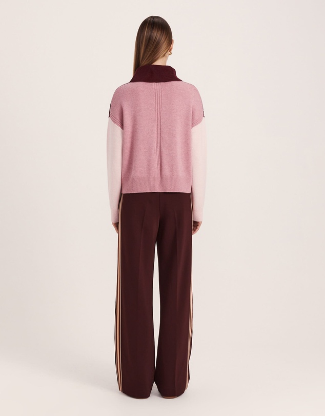 SABA - Claudia Wool Colour Block Knit