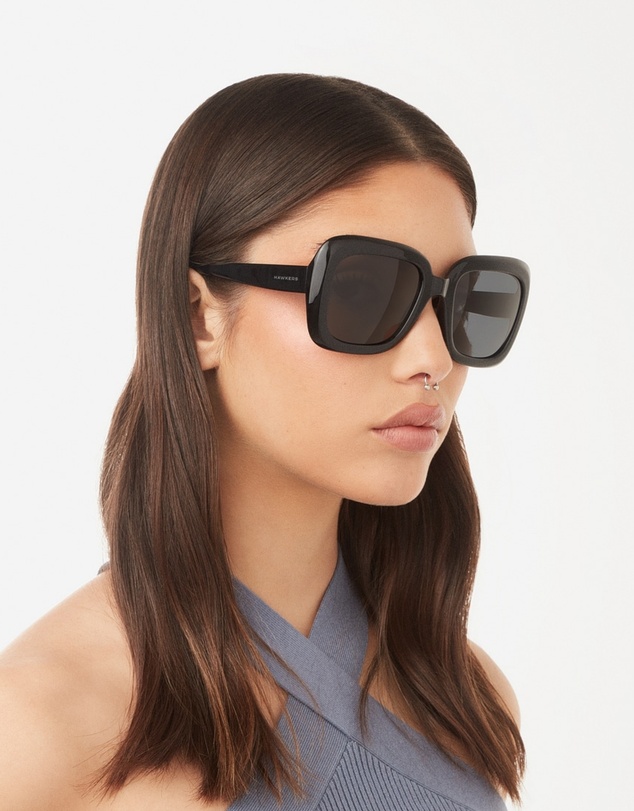Hawkers Co - HAWKERS - Black BUTTERFLY Sunglasses for Men and Women UV400