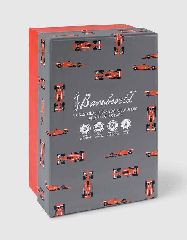 Bamboozld - F1 Racer Shorts & Sock Gift Set