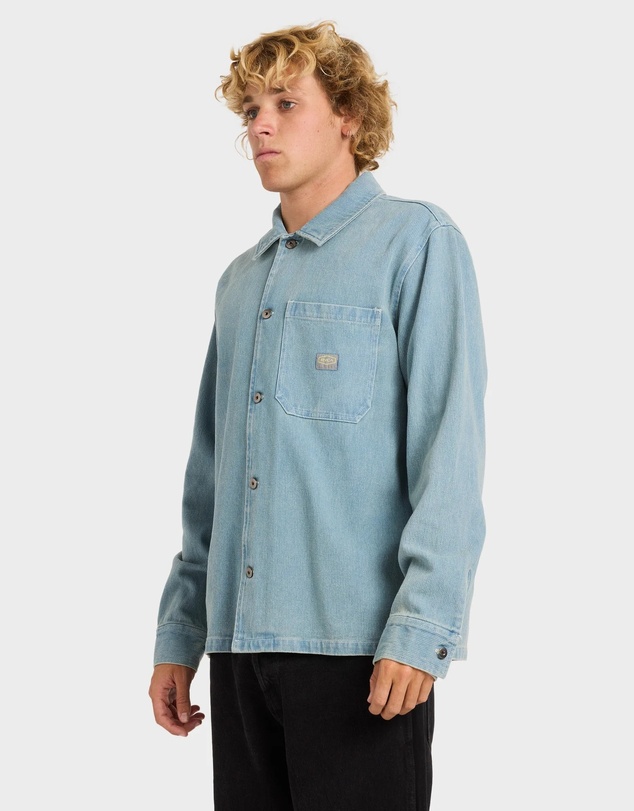 RVCA - Mens Seer Overshirt Long Sleeve Shirt
