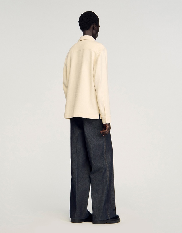 Sandro - Bonnie Zip Jacket Shirt
