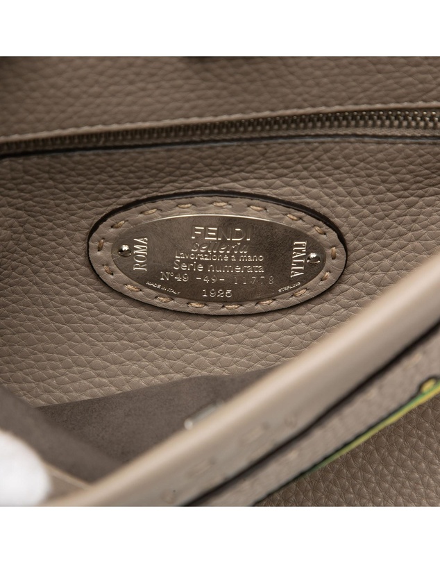 Pre-Loved by Azura Reborn - Pre-Loved Sue Tilley Mini Calfskin Romano Selleria Banana Peekaboo Iconic Fit Satchel