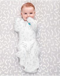 Love to Dream - Swaddle Up 1.0 TOG Bamboo Stars & Moon in Cream