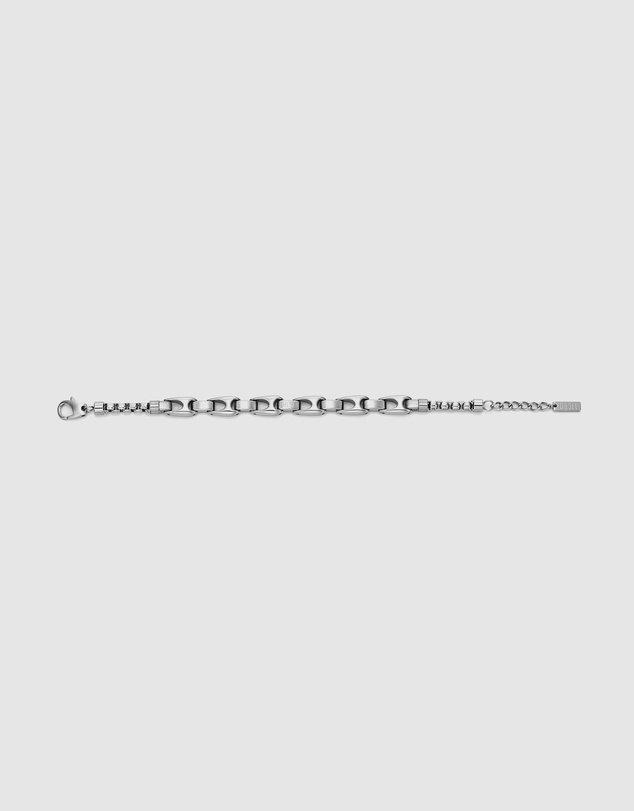 Diesel - Metamorph Silver-Tone Bracelet