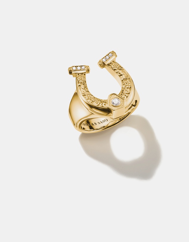 THOMAS SABO - THOMAS SABO Horseshoe Ring Gold