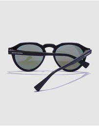 Hawkers Co - Black Chrome Warwick Raw Sunglasses for Men and Women UV400