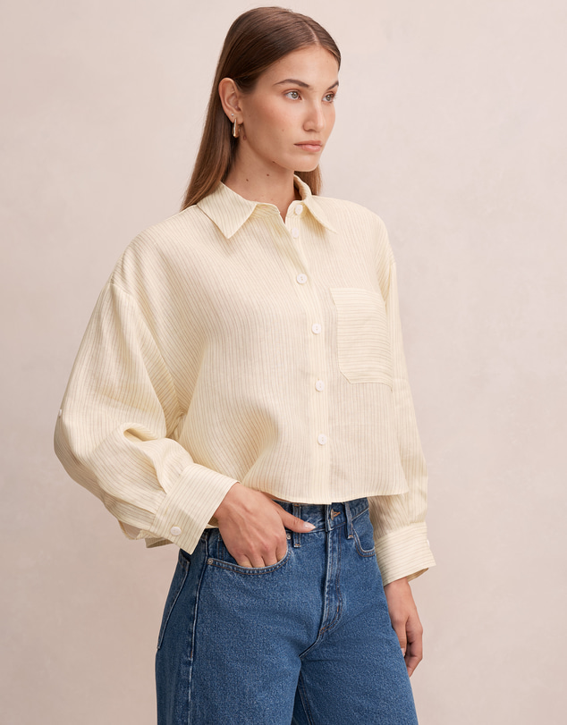 Forever New - Bowie Cropped Shirt