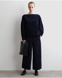 COS - Corduroy Barrel-Leg Trousers