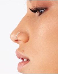 Lovisa - Silver Faux Hoop Body Jewellery