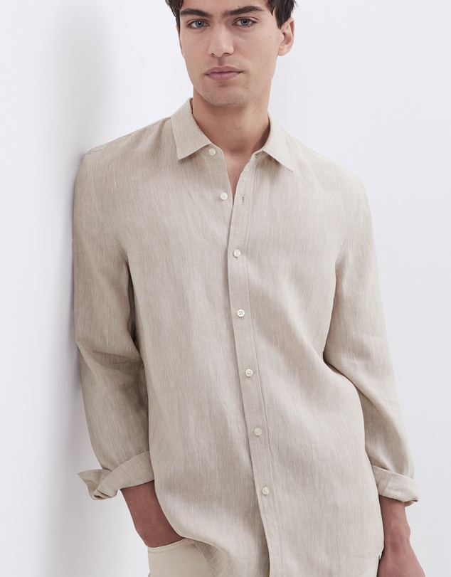 UNISON - Linen Regular Fit Shirt