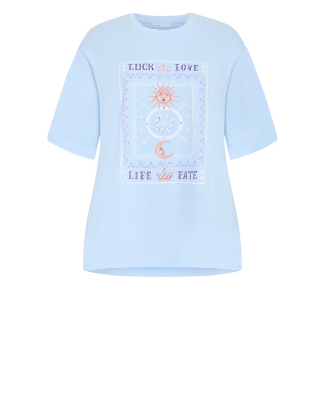 City Chic - Tarot Oversized Cotton Tee