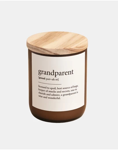 The Commonfolk Collective - Grandparent ~ Dictionary Meaning Candle