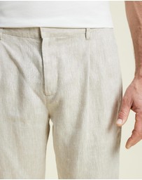 AERE - Linen Pleated Pants