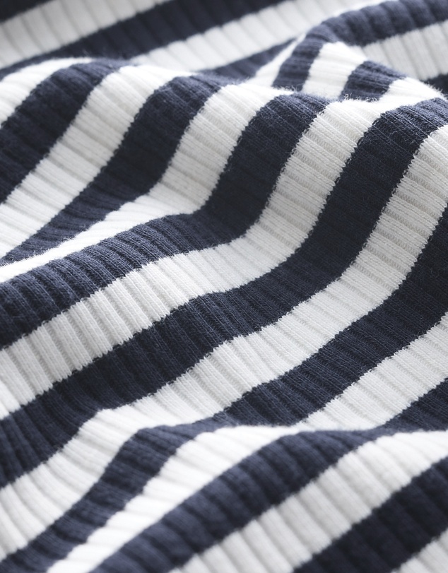 Seasalt - Seasalt Cornwall Navy Gorse Lane Rib Top