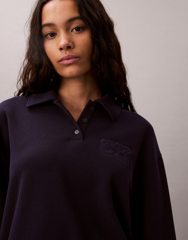 Calvin Klein Jeans - Relaxed CK Polo Sweatshirt