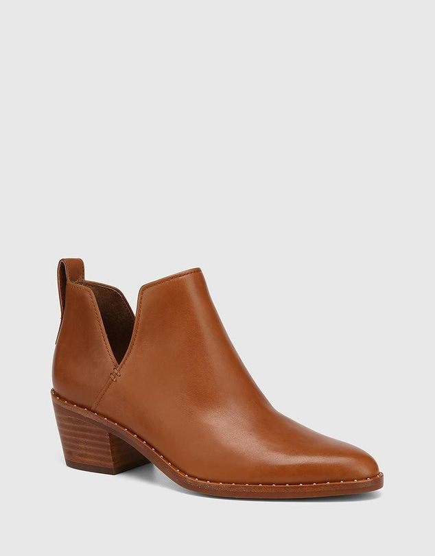 Wittner - Jiya Ankle Boot Havana Tan Leather