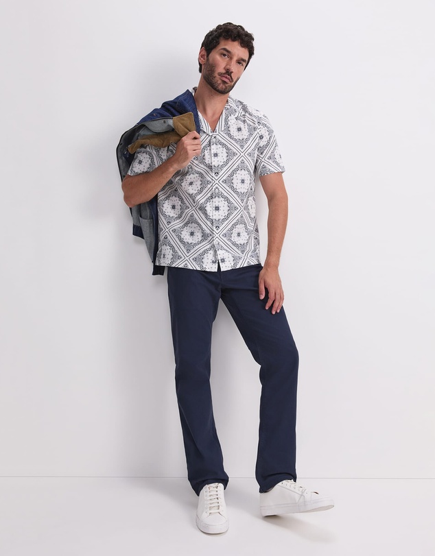 Sportscraft - Bandana Short Sleeve Resort Shirt