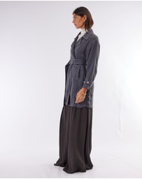 Amelius - Elvie Linen Trench Jacket