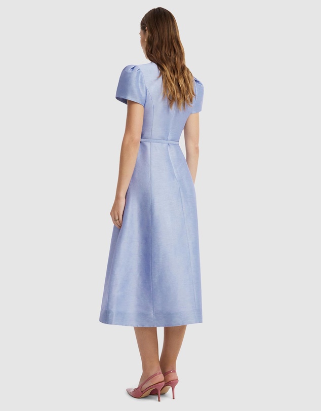 LEO LIN - Marguerite Short Sleeve Midi Dress