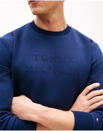 Tommy Hilfiger - Mixed Media Intechno Crew Neck Sweat