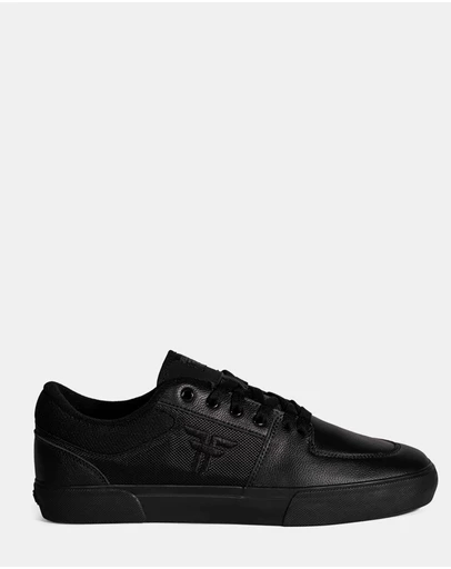 Fallen Footwear - Fallen Footwear Men Patriot Classic Vulcanised Sole Shoes Black