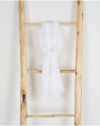 CAMIXA - French Linen Crinkled Scarf
