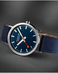 Mondaine - Mondaine Official Swiss Railways Classic Deep Blue Watch