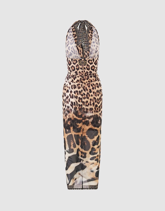 Camilla - Side Twist Jersey Dress