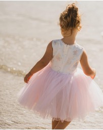 Bebe by Minihaha - Butterfly Appliqued Dress - Babies