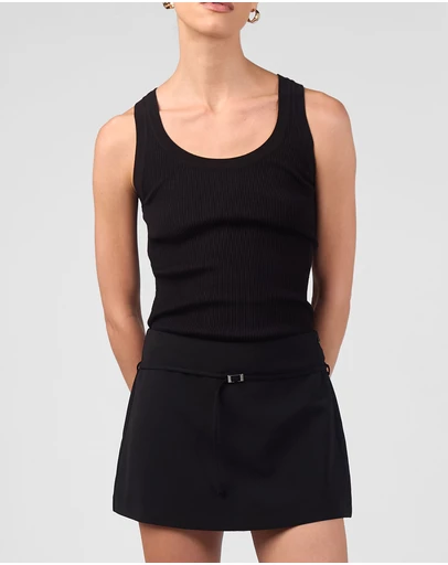 MVN - Mini Skort With Belt