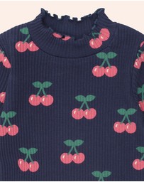 Huxbaby - Very Cherry Rib Skivvy Top - Babies