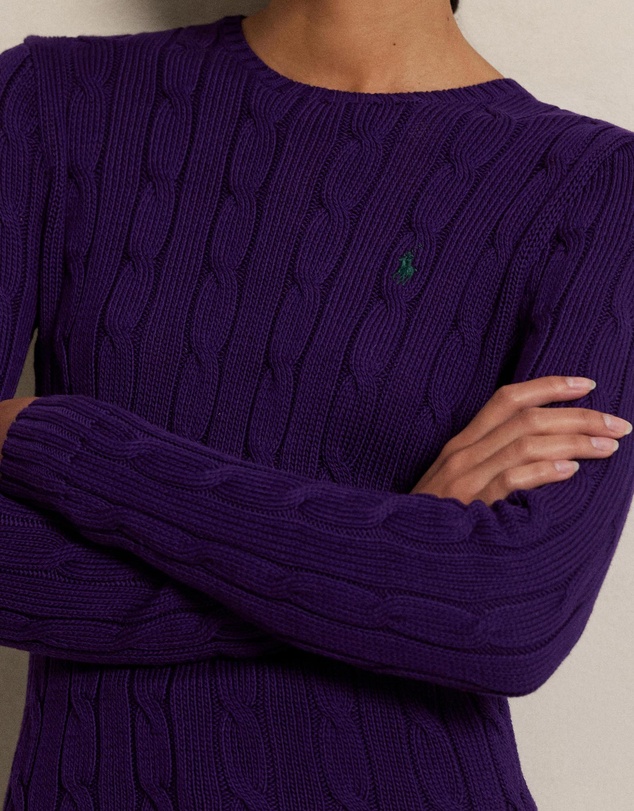 Polo Ralph Lauren - Cable-Knit Cotton Crewneck Sweater - ICONIC EXCLUSIVE