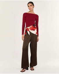 Staple the Label - Eon Long Sleeve Knit Top