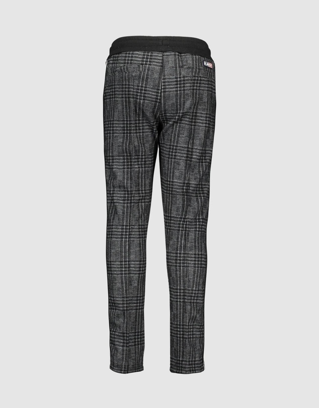 B.Nosy - Check Pants with Contrast Tape - Kids-Teens