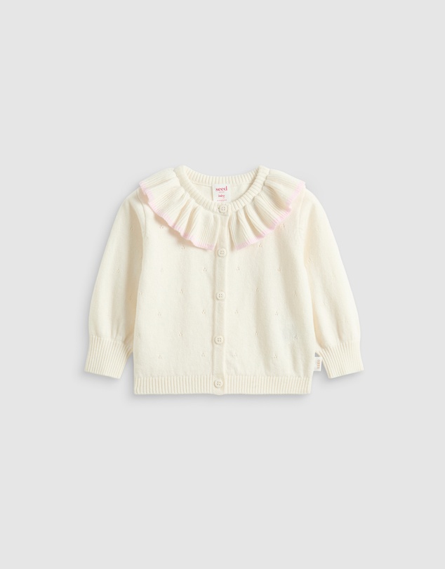 Seed Heritage - Collared Knit Cardigan