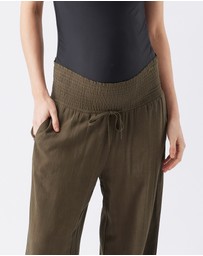Ripe Maternity - Marlow Shirred Pant