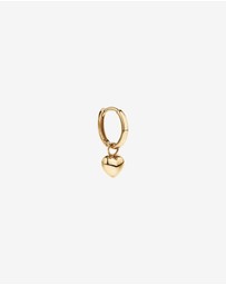 Michael Hill - Puff Heart Single Earring Charm in 10kt Yellow Gold