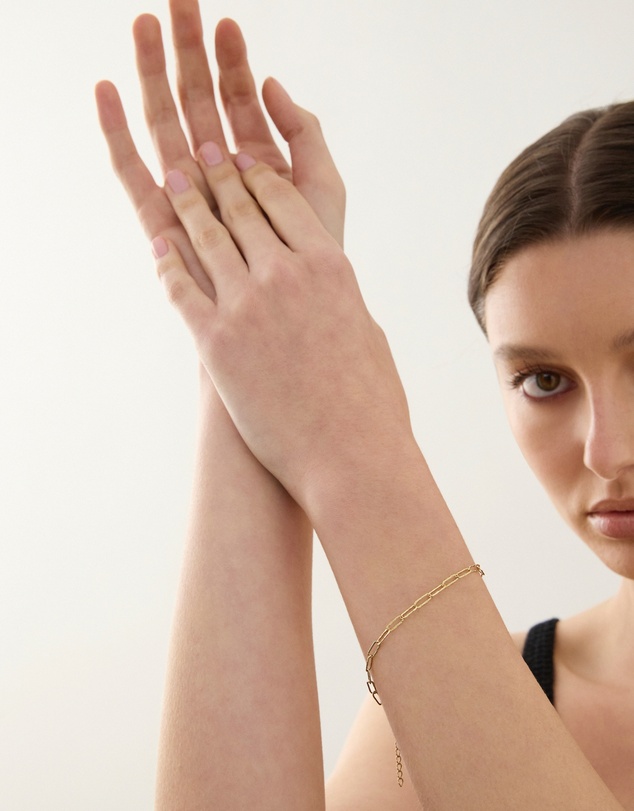 Najo - Rivière Yellow Gold Bracelet (18.5cm+ext)