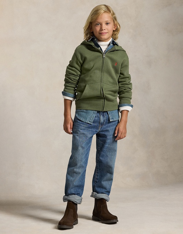 Polo Ralph Lauren - Fleece Full-Zip Hoodie - ICONIC EXCLUSIVE - Teens